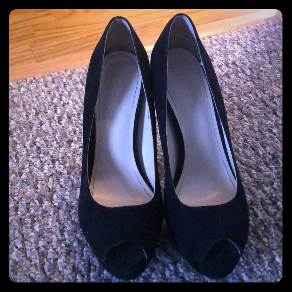 Black high heels